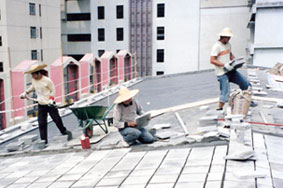 天台防水裝修工程5